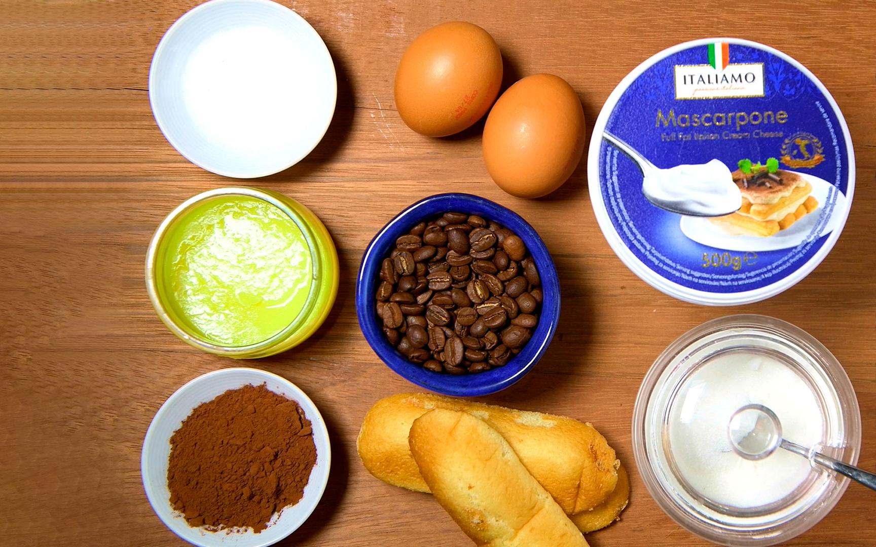 ingredientes p - Cómo hacer tiramisú cannábico italiano casero